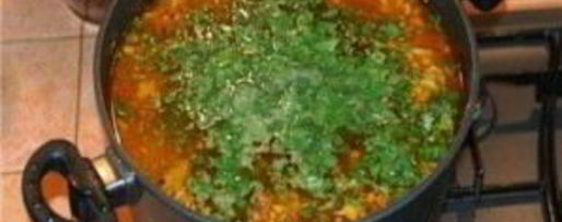 Шаг 3: супа харчо с картошкой