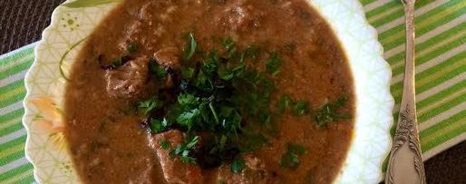 Шаг 8: супа харчо с орехами