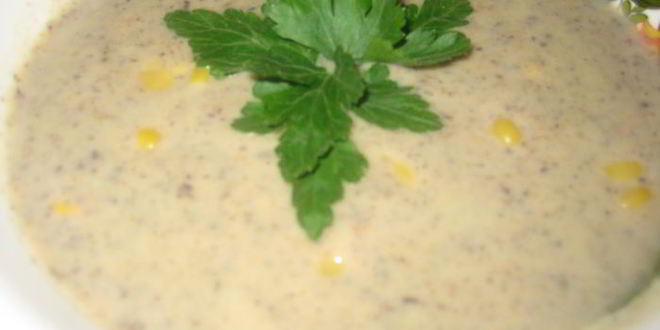 Рецепт грибного супа-пюре