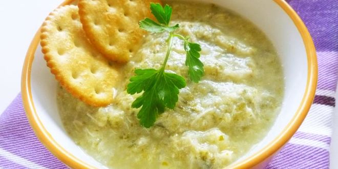 Рецепт куриного супа-пюре для детей