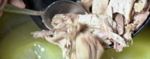 Шаг 11: куриного супа-пюре