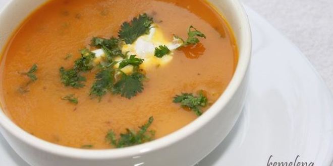 Рецепт морковного супа-пюре с кориандром