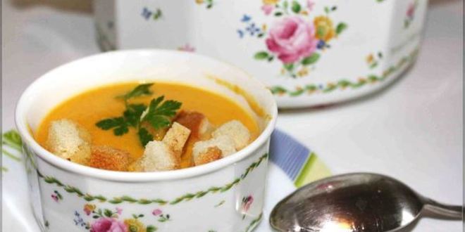 Рецепт морковного супа-пюре