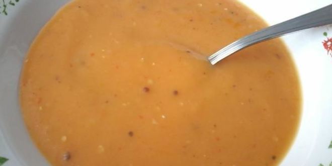 Рецепт морковного супа-пюре