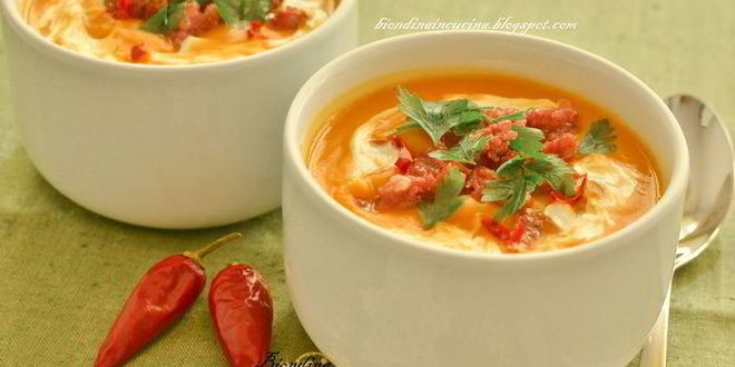 Рецепт неклассического супа-пюре из тыквы