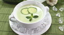 Рецепт Огуречного супа-пюре