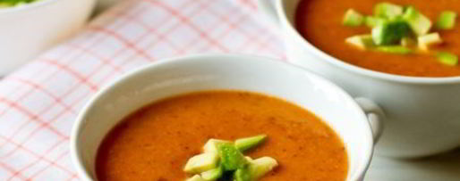 Шаг 11: острого супа-пюре из фасоли с авокадо