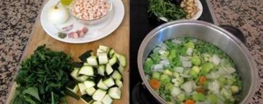 Шаг 1: овощного супа пюре