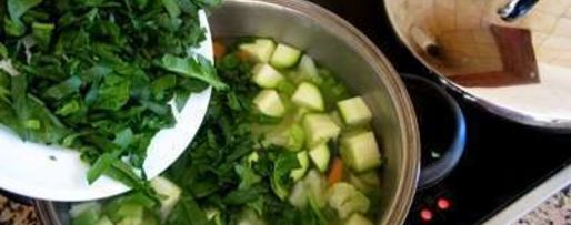 Шаг 2: овощного супа пюре