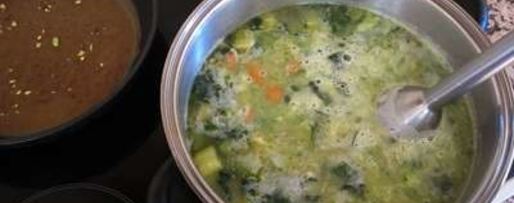 Шаг 3: овощного супа пюре