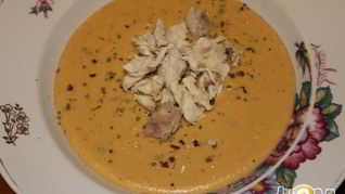 Рецепт Пикантного супа-пюре из красной чечевицы