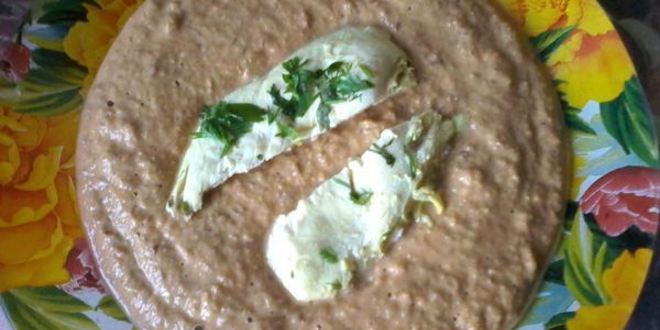 Рецепт пикантного супа-пюре из красной чечевицы