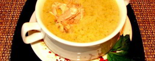 Шаг 5: супа-пюре из брокколи с курицей и сыром