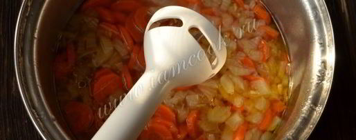 Шаг 7: супа-пюре из фенхеля и моркови