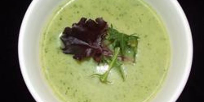 Рецепт супа-пюре из кабачков с тофу