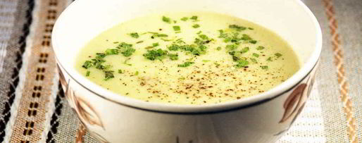 Шаг 4: супа-пюре из кабачков со сливками