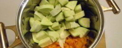 Шаг 2: супа-пюре из кабачков