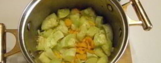 Шаг 4: супа-пюре из кабачков