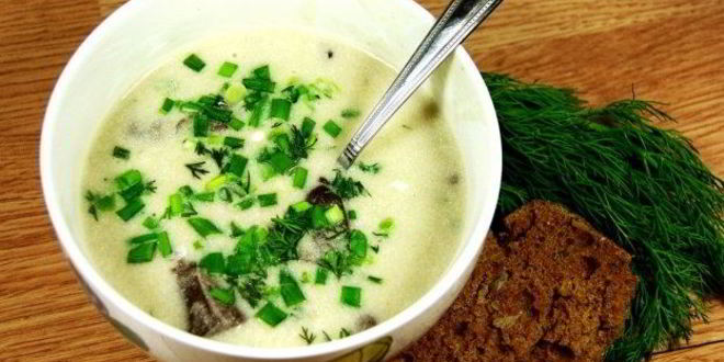 Рецепт супа-пюре из картофеля