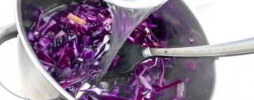Шаг 2: супа-пюре из краснокочанной капусты