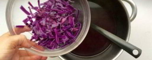 Шаг 3: супа-пюре из краснокочанной капусты
