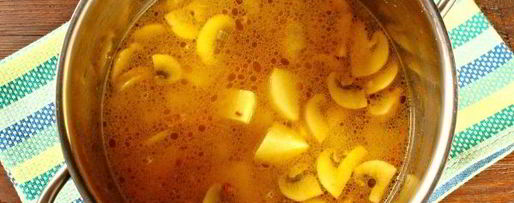 Шаг 7: супа-пюре из курицы и шампиньонов