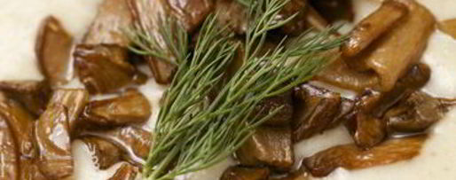 Шаг 3: супа-пюре из перловки с грибами