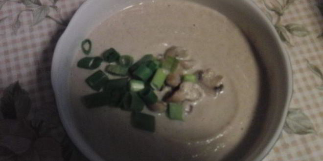 Рецепт супа-пюре из шампиньонов