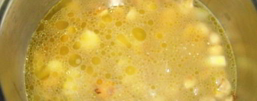 Шаг 1: супа-пюре из шампиньонов