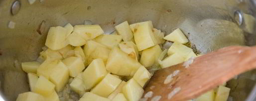 Шаг 4: супа пюре из шпината