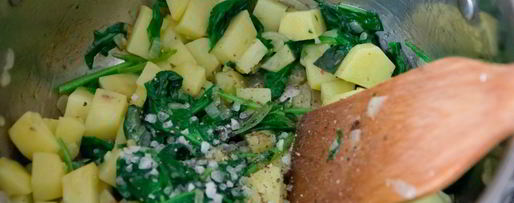 Шаг 7: супа пюре из шпината