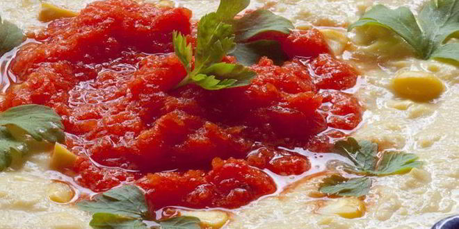 Рецепт супа-пюре из свежей кукурузы