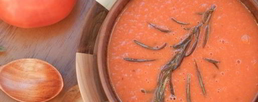 Шаг 6: супа пюре из томатного сока