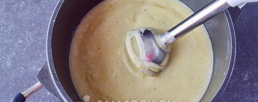 Шаг 8: супа-пюре из цветной капусты со сливками