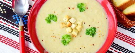 Шаг 10: супа-пюре из цветной капусты со сливками