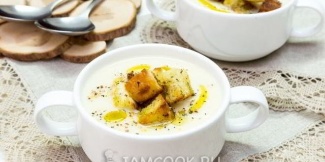 Рецепт супа-пюре из цветной капусты