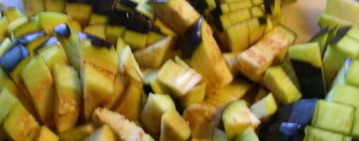 Шаг 2: супа-пюре из тыквы и баклажанов