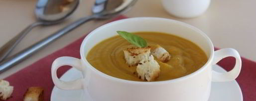 Шаг 13: супа-пюре из тыквы и кабачков