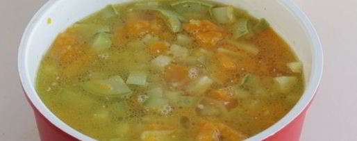 Шаг 8: супа-пюре из тыквы и кабачков