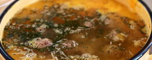 Шаг 6: супа-пюре из тыквы с фрикадельками