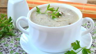 Рецепт Супа-пюре из вешенок