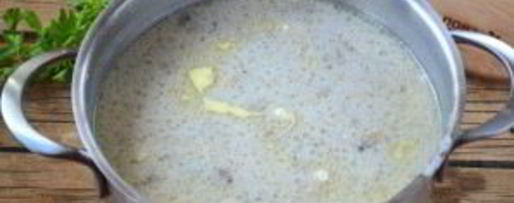 Шаг 8: супа-пюре из вешенок