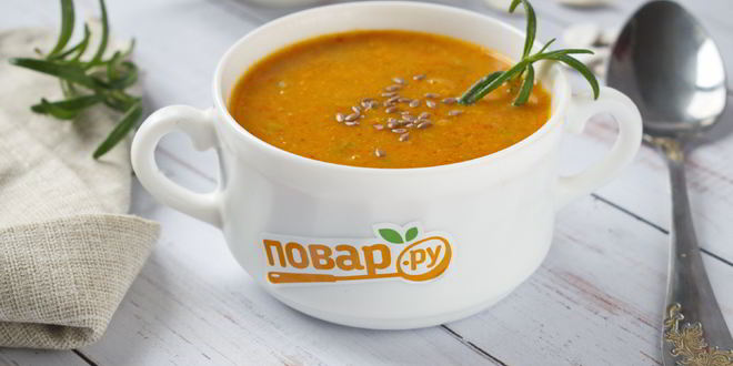 Рецепт супа-пюре из запеченных овощей