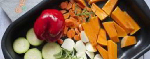 Шаг 1: супа-пюре из запеченных овощей