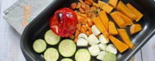 Шаг 2: супа-пюре из запеченных овощей