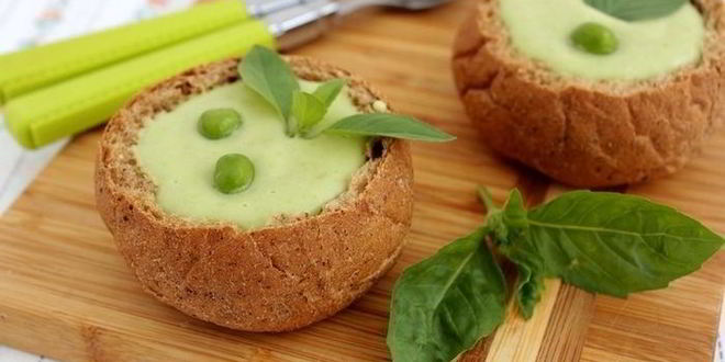 Рецепт супа-пюре из зеленого горошка