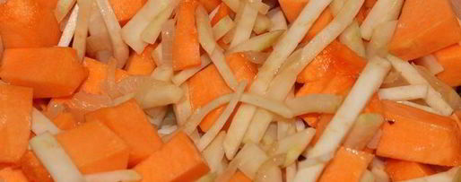 Шаг 1: супа-пюре капучино