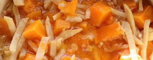 Шаг 2: супа-пюре капучино