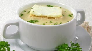 Рецепт Супа-пюре с чесноком