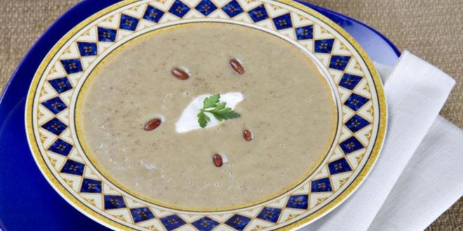 Рецепт супа-пюре с фасолью